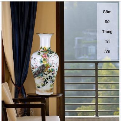 LỘC BÌNH HỌA TIẾT CHIM CÔNG - TỨ QUÝ